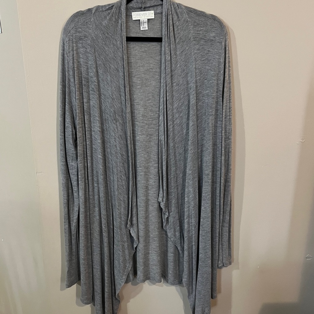 Forever21 Plus Size Lightweight Long Sleeve Cardigan